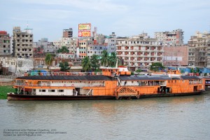 Paddle Stammer ostrich in sadarghat