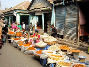 A village market in Shavar