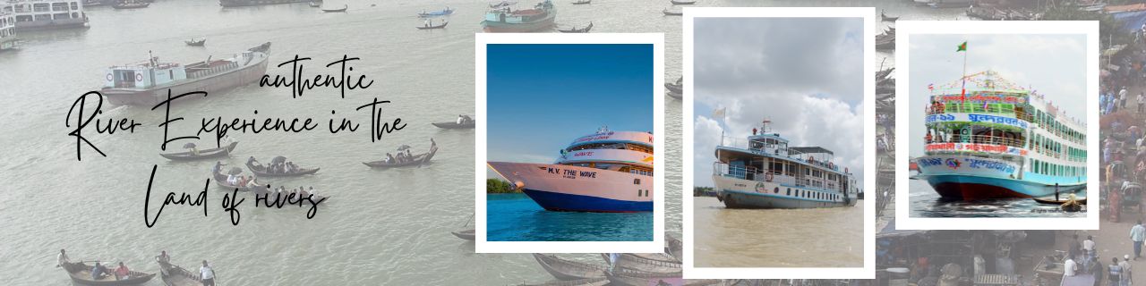 Different Type of water vessel and river cruise in Bangladesh