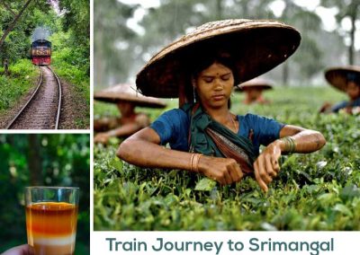 Train Journey to Srimangal and Life around Tea Gardens