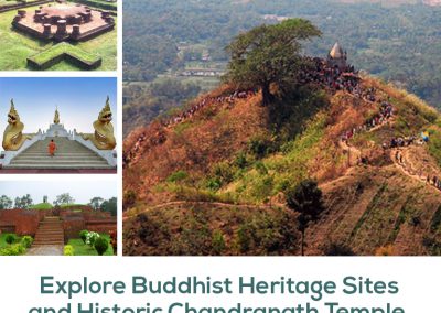 Explore Buddhist Heritage Sites on the way to Chittagong
